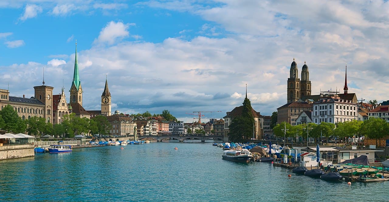 Vue de Hittnau, canton de Zurich