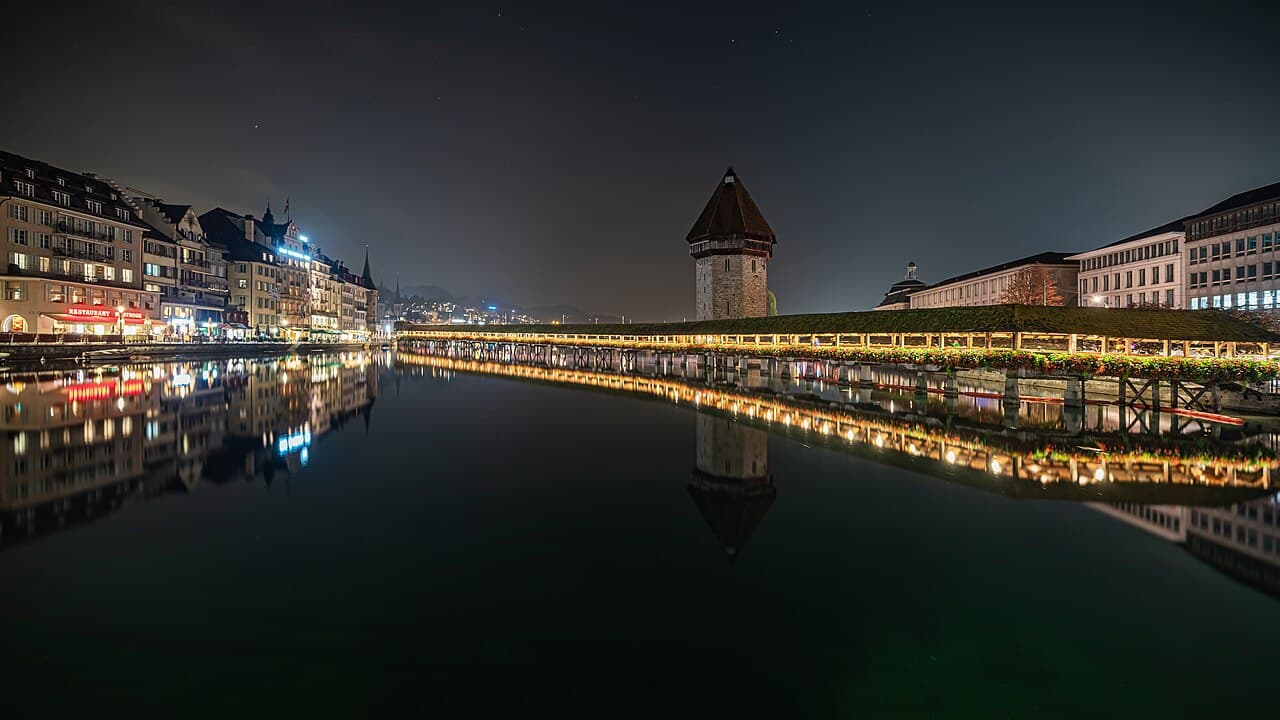 Ansicht von Gelfingen, Kanton Luzern